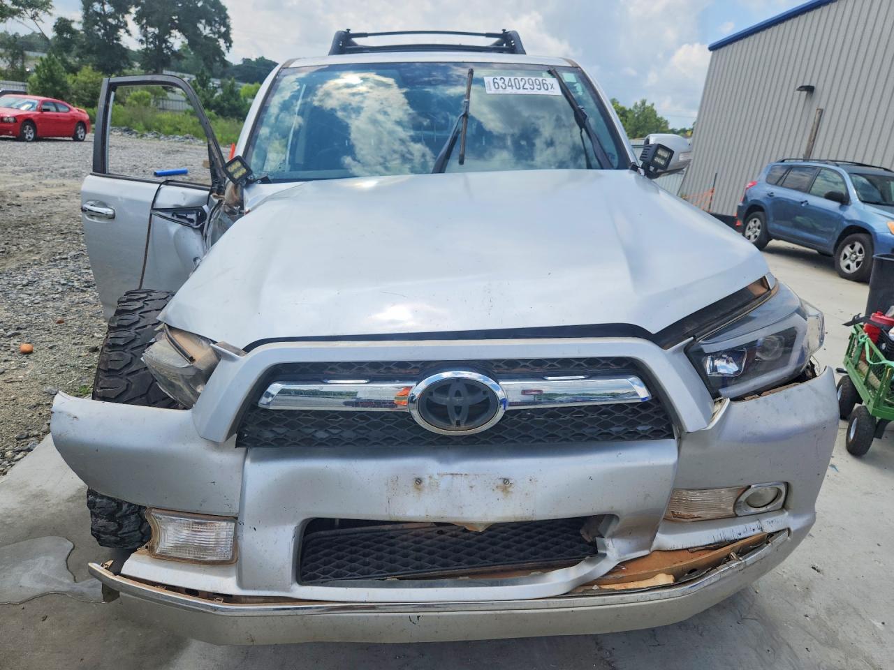 2010 Toyota 4runner Sr5 Silver vin: JTEZU5JR0A5001834