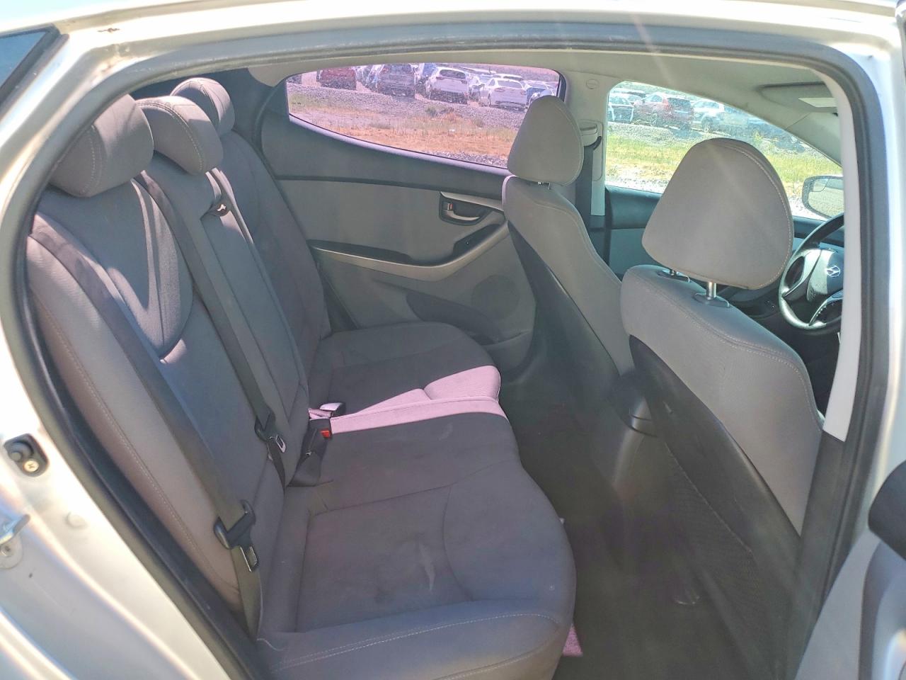 2014 Hyundai Elantra Se Серебряный vin: KMHDH4AE3EU184700