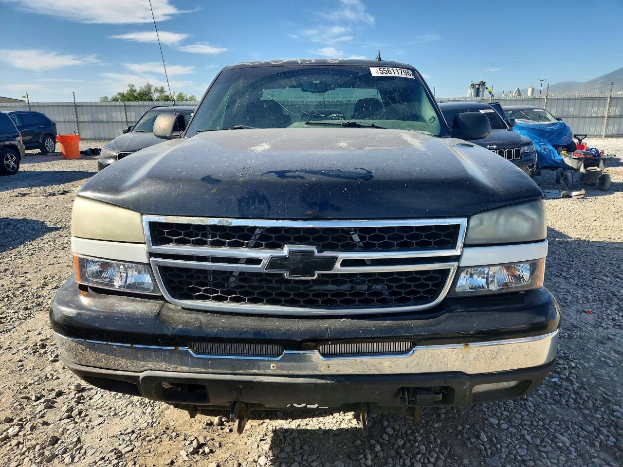 2006 Chevrolet Silverado K1500 Black vin: 2GCEK13T761356390
