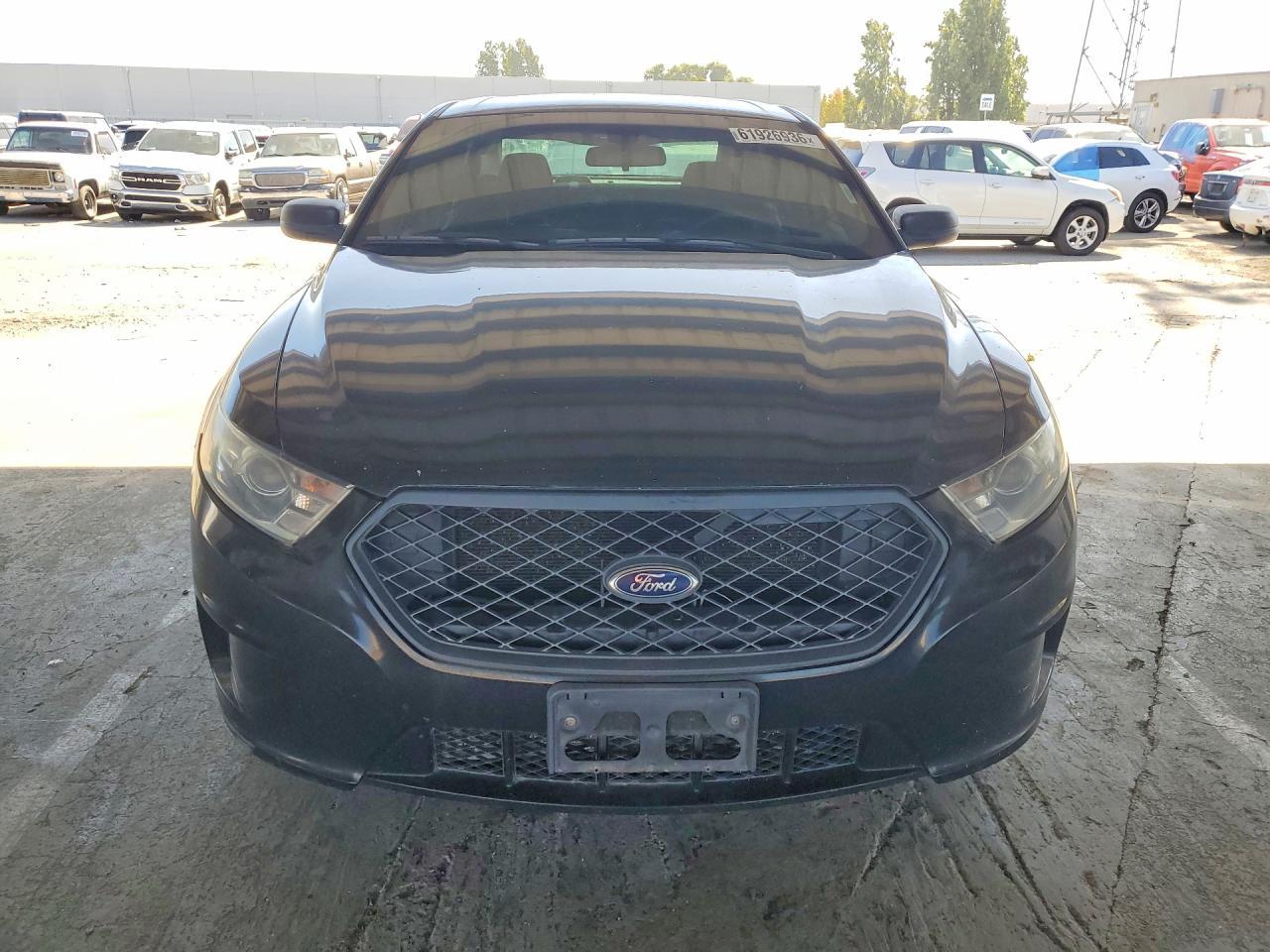 2015 Ford Taurus Police Interceptor Черный vin: 1FAHP2MK8FG163782