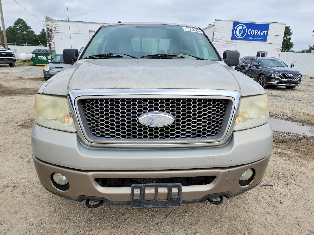 2006 Ford F150 Supercrew Tan vin: 1FTPW14566FB60155