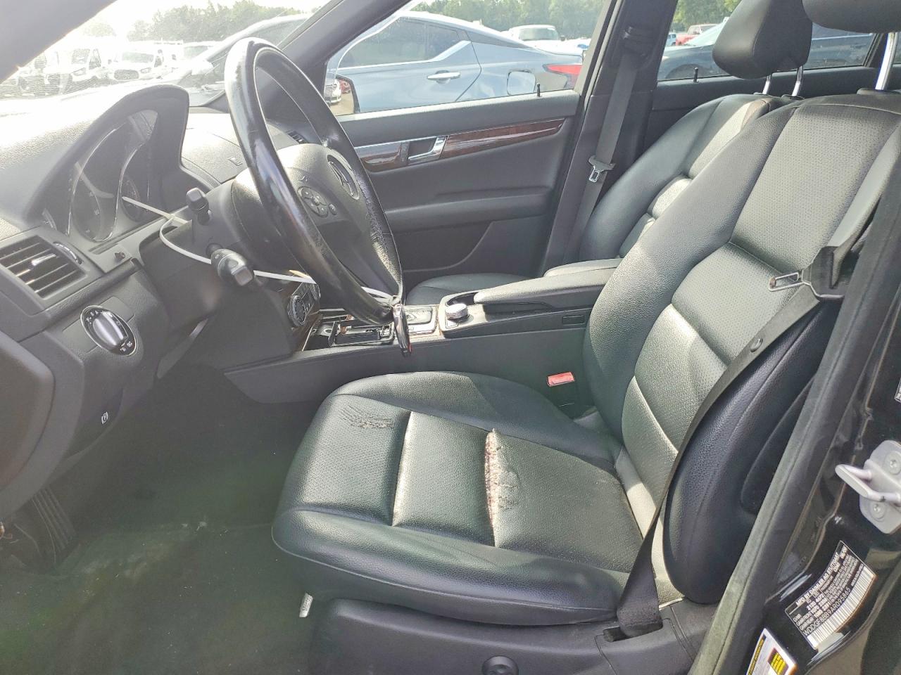 2010 Mercedes-benz C 300 4matic Black vin: WDDGF8BB9AR095865