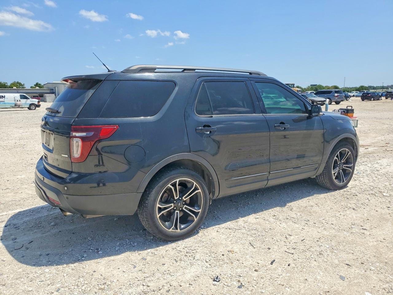 2015 Ford Explorer Sport Черный vin: 1FM5K8GT4FGA29043