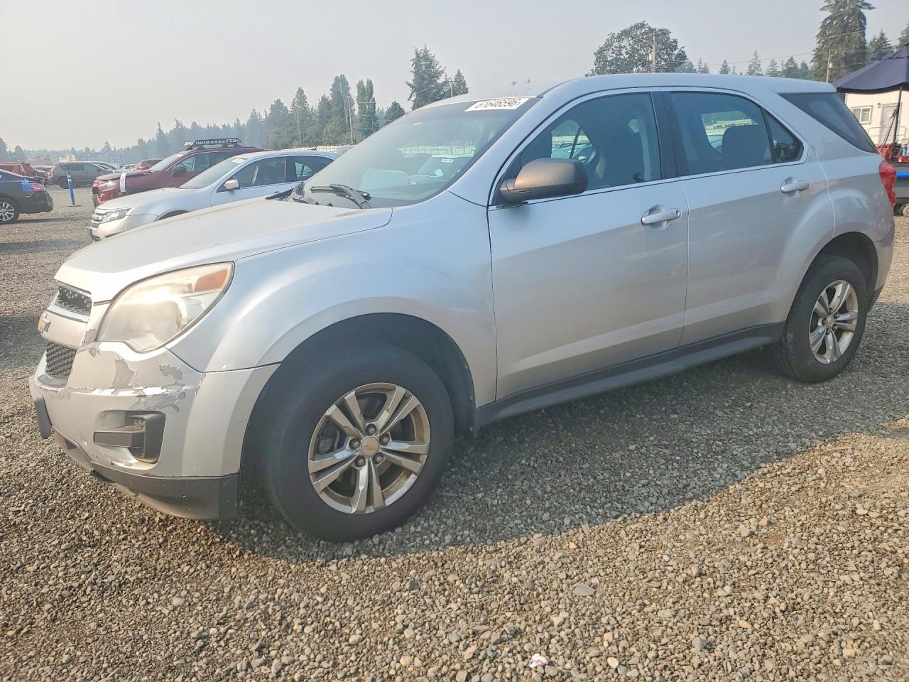2010 Chevrolet Equinox Ls Silver vin: 2CNALBEW0A6413240