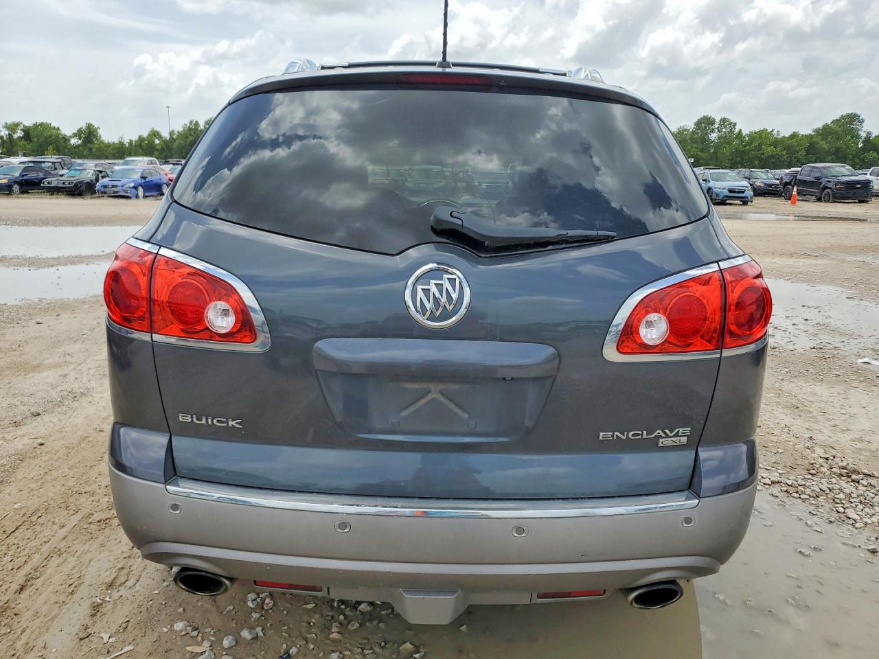 2011 Buick Enclave Cxl Gray vin: 5GAKRCED5BJ260128