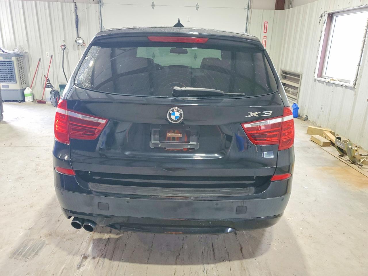 2014 Bmw X3 Xdrive28i Black vin: 5UXWX9C57E0D40787