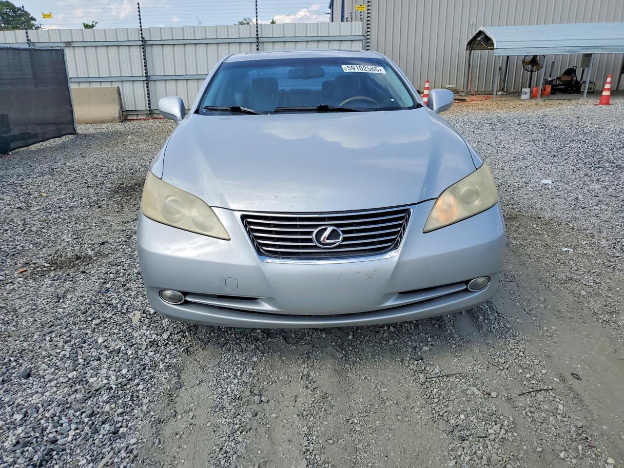2007 Lexus Es 350 White vin: JTHBJ46G172138712