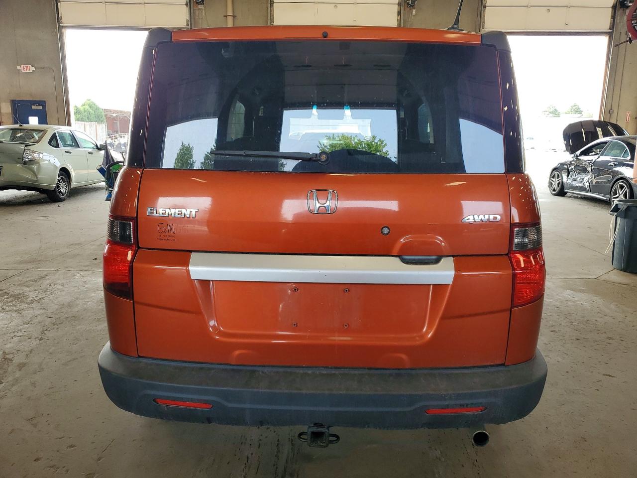2010 Honda Element Ex Orange vin: 5J6YH2H71AL002486
