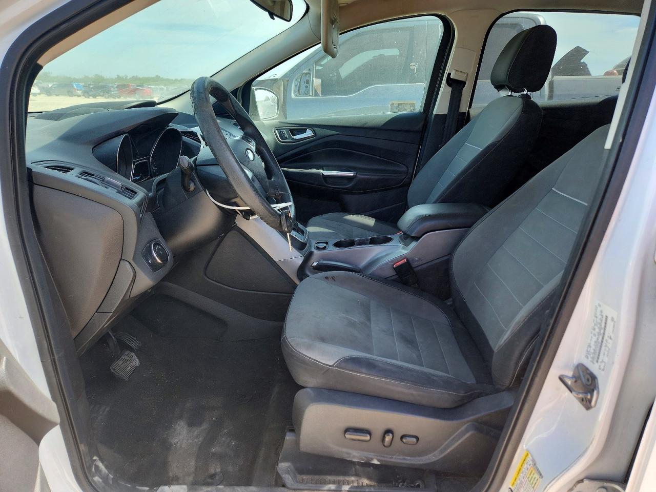 2014 Ford Escape Se White vin: 1FMCU0GX1EUA47439