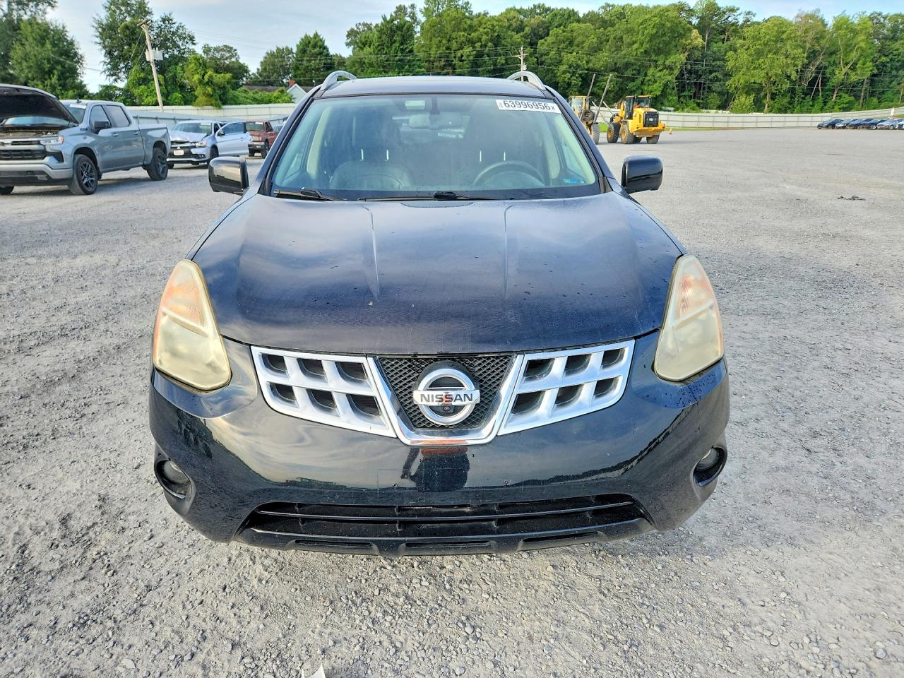 2013 Nissan Rogue S Black vin: JN8AS5MV5DW653836
