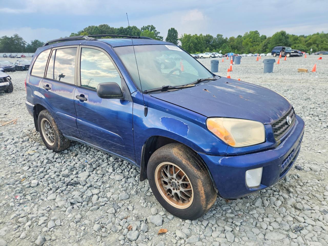 2003 Toyota Rav4 Base Синий vin: JTEHH20V436072299