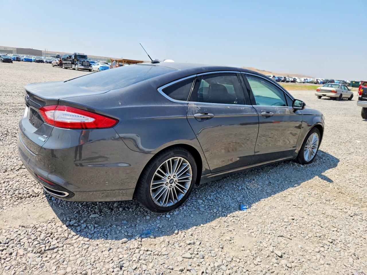 2015 Ford Fusion Se Black vin: 3FA6P0H92FR136945