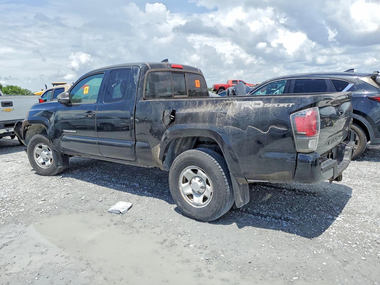 2017 Toyota Tacoma Trd Sport Черный vin: 5TFRZ5CN9HX025483