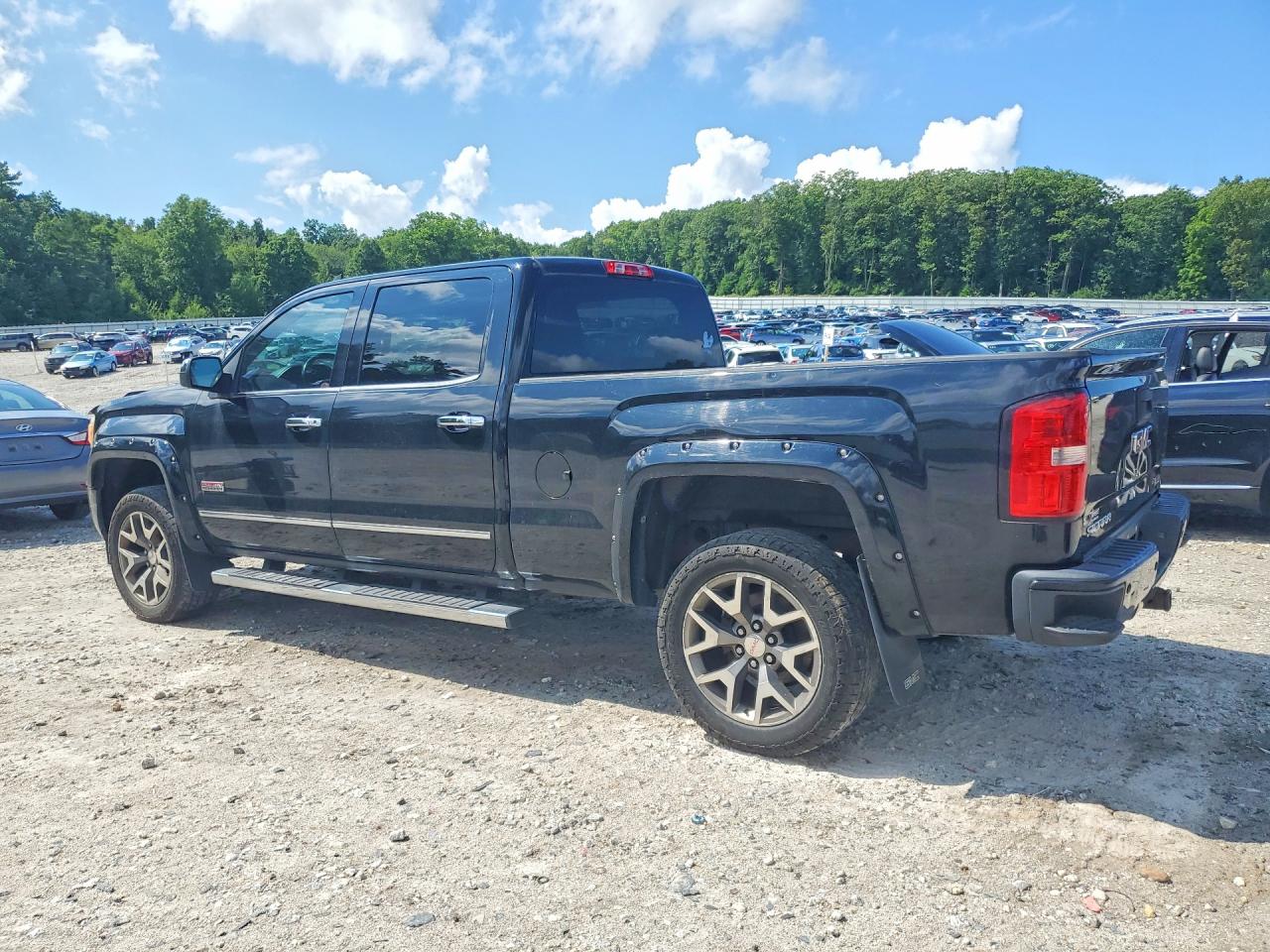 2015 Gmc Sierra K1500 Sle Black vin: 3GTU2UECXFG454458