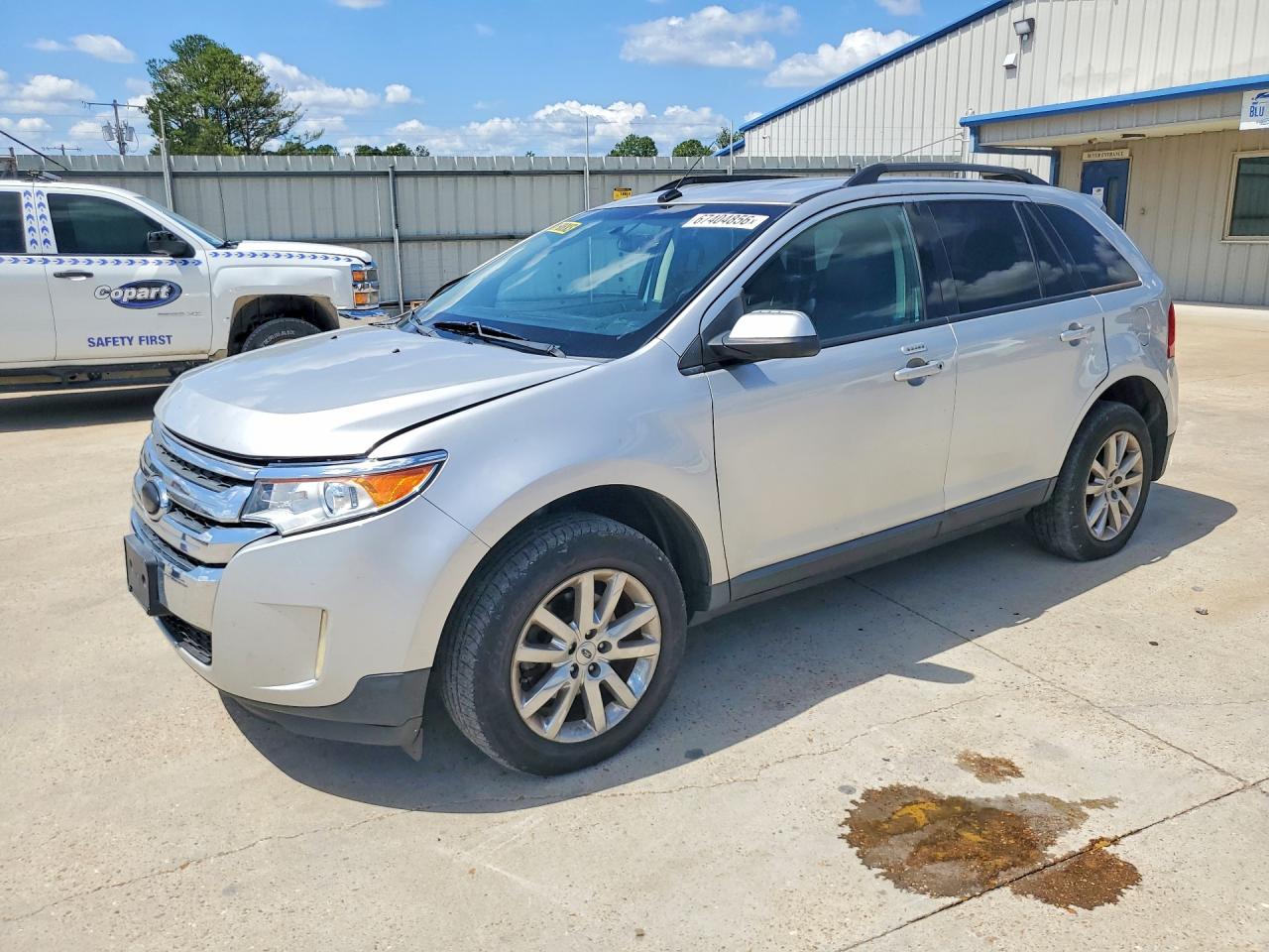 2013 Ford Edge Sel Silver vin: 2FMDK3JC2DBE33518