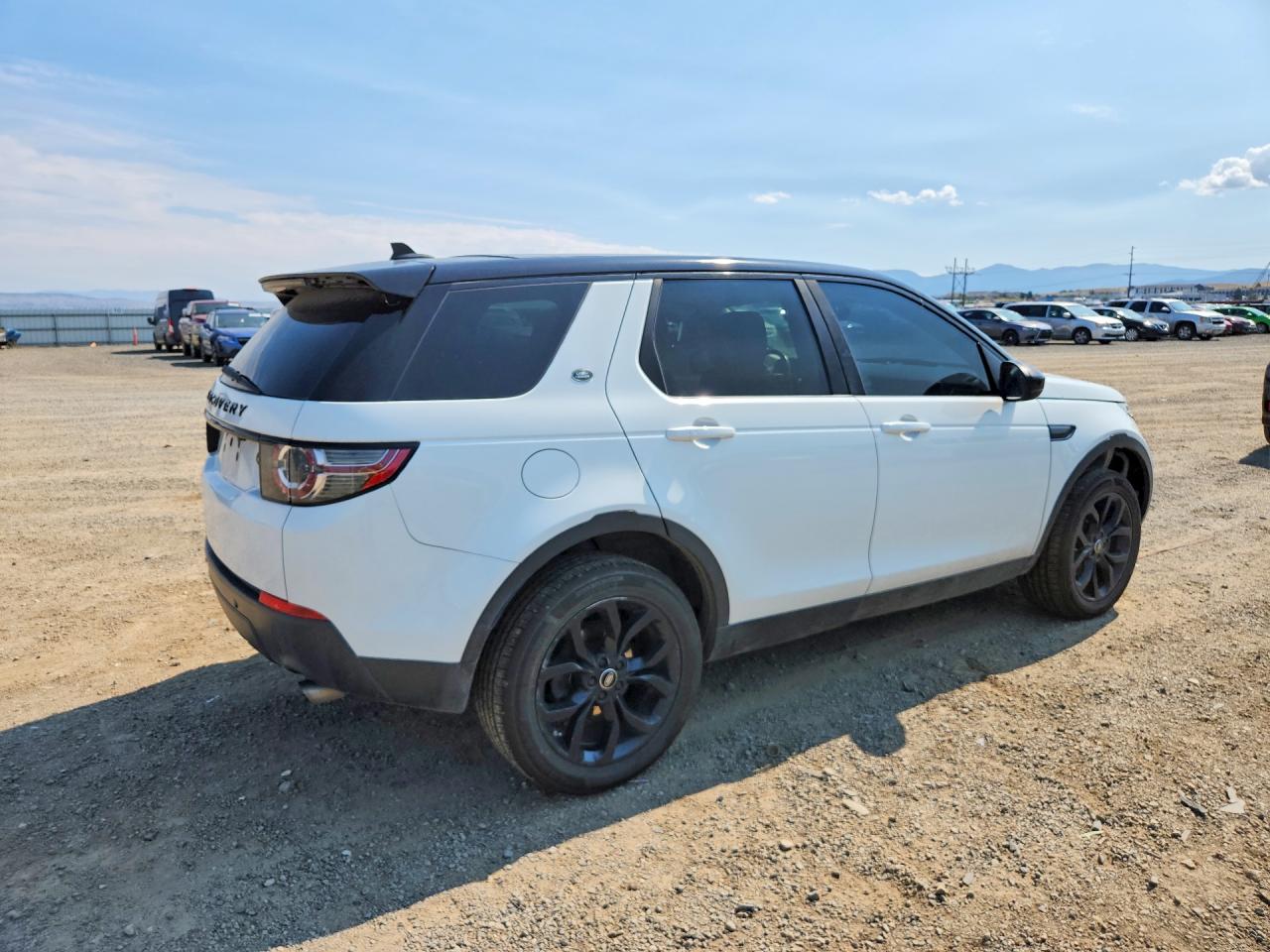 2016 Land Rover Discovery Sport Hse Белый vin: SALCR2BGXGH554420