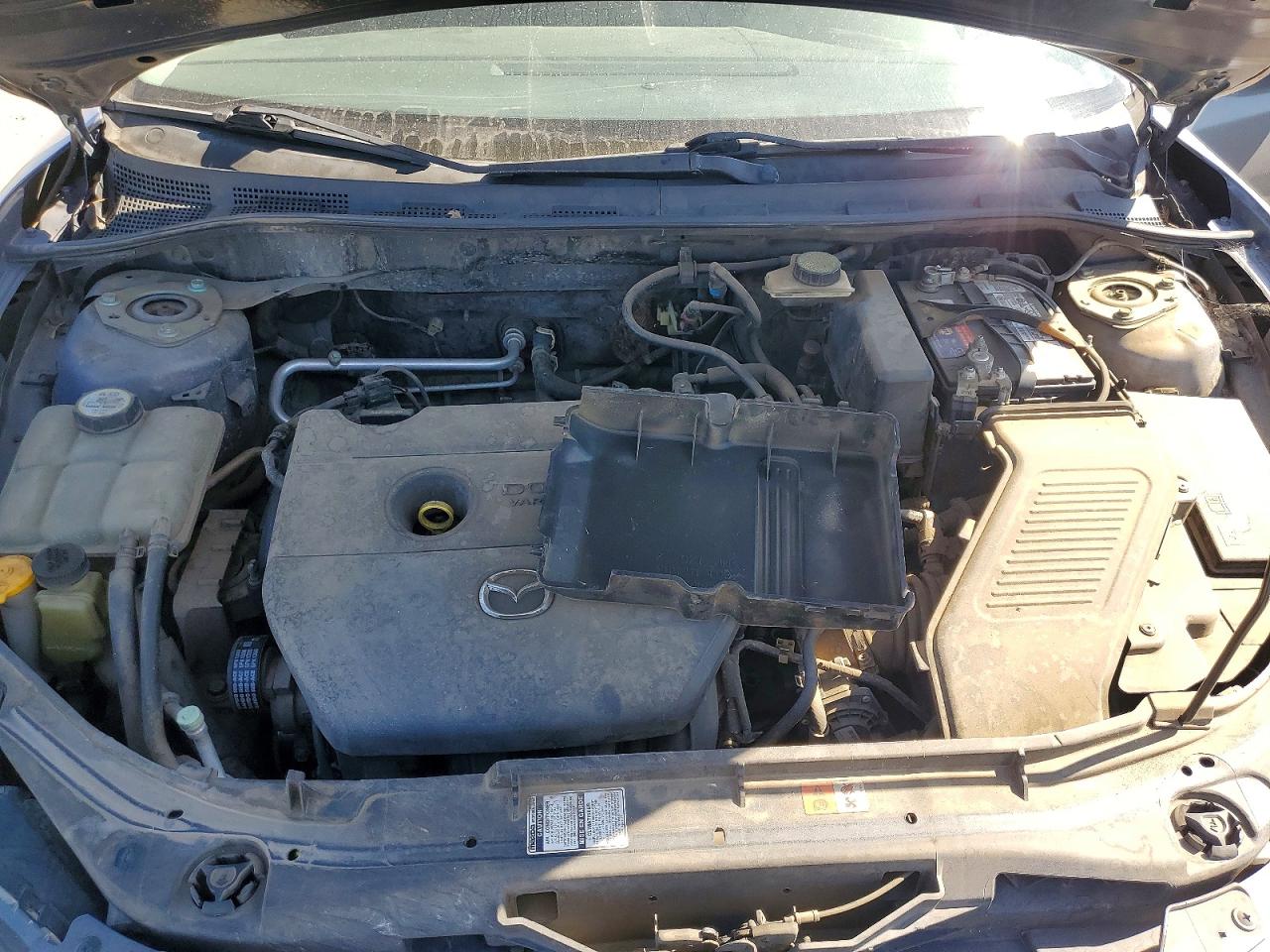 2008 Mazda 3 I Gray vin: JM1BK12G681839580