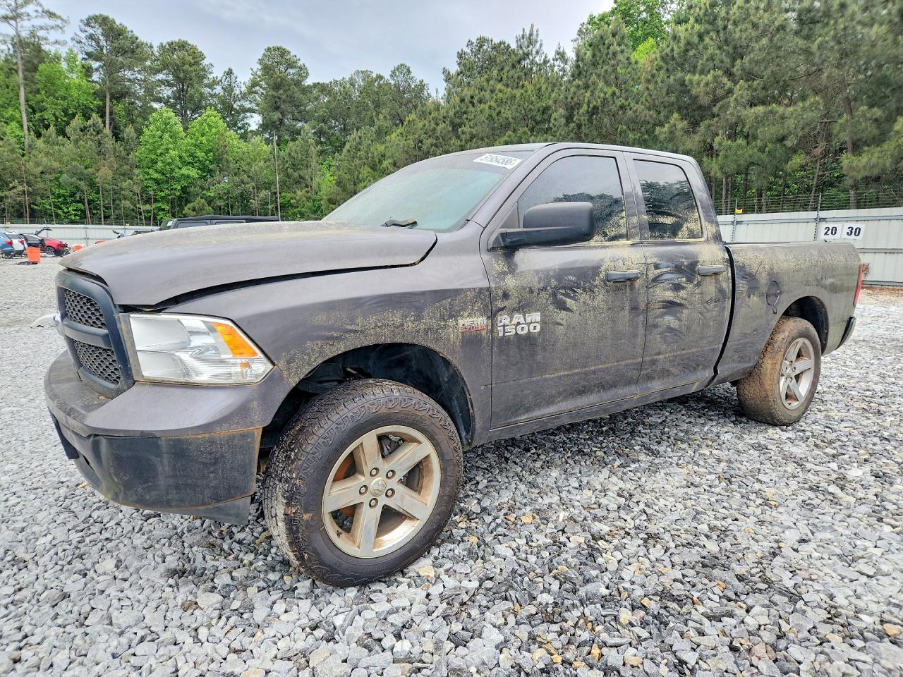 2014 Ram 1500 St Gray vin: 1C6RR7FT9ES218643