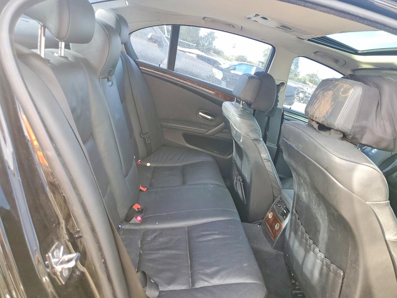 2008 Bmw 528 I Черный vin: WBANU53598C112690