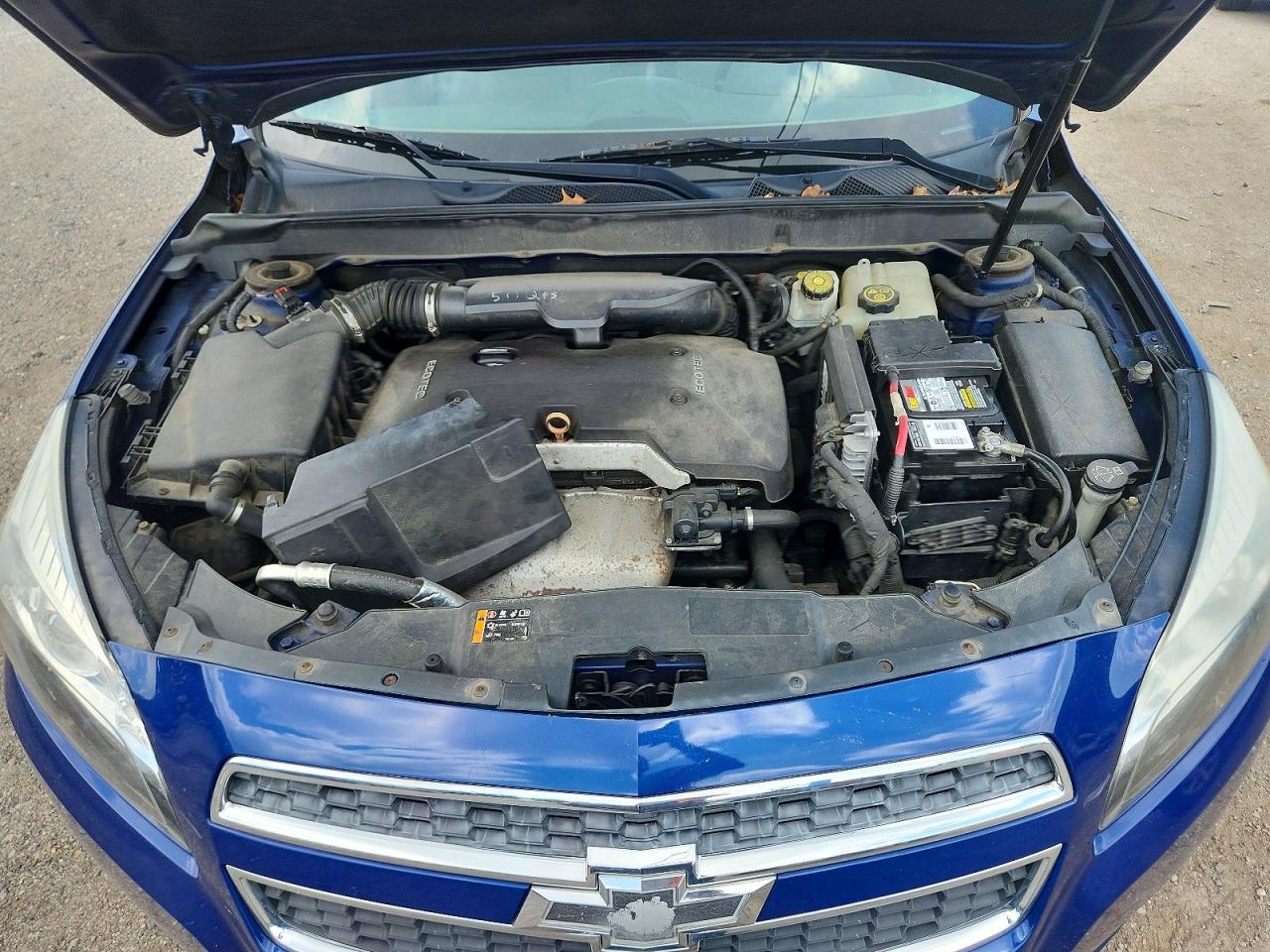 2013 Chevrolet Malibu Ls Blue vin: 1G11B5SA2DU104384