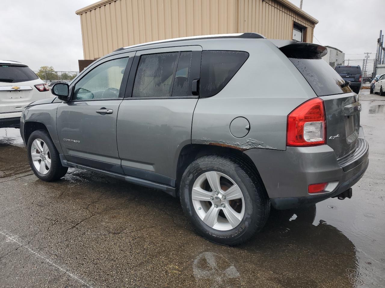 2012 Jeep Compass Sport Gray vin: 1C4NJDBB3CD523017