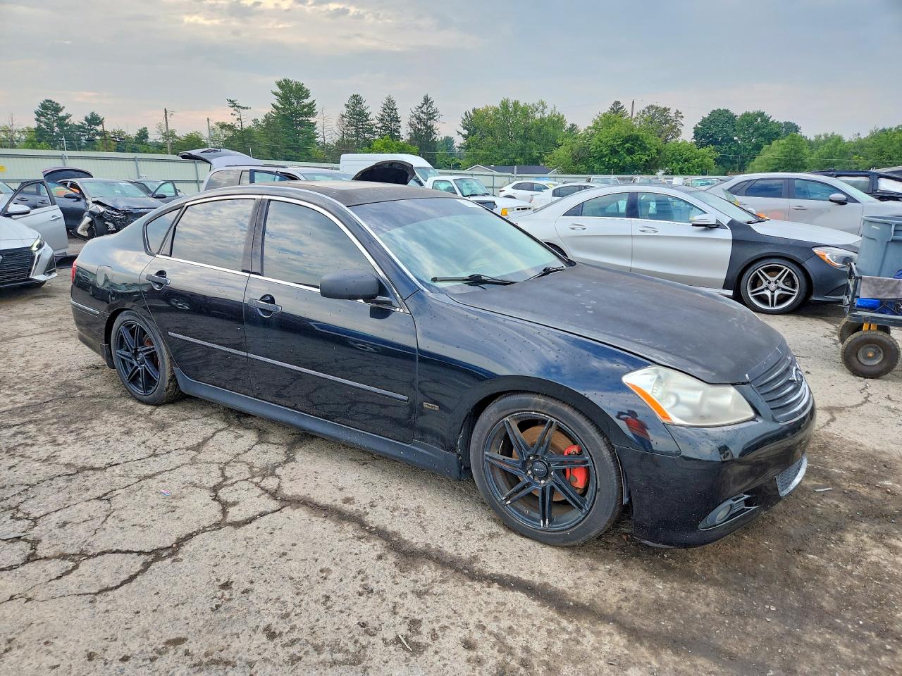 2010 Infiniti M35 X Black vin: JN1CY0AR2AM960873