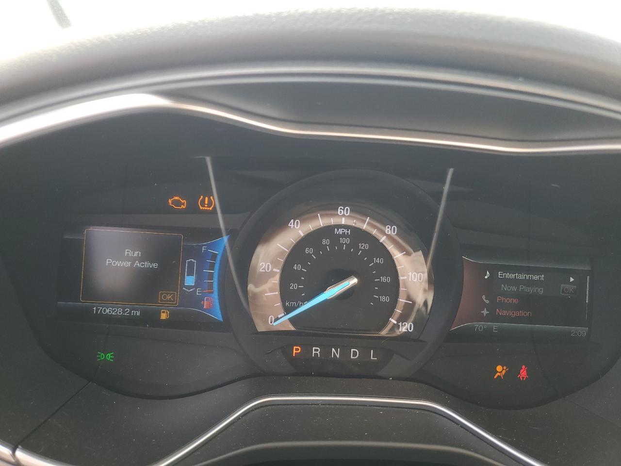2014 Ford Fusion Titanium Phev Белый vin: 3FA6P0SU4ER382696