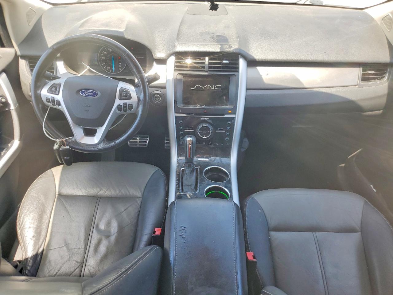 2013 Ford Edge Sport White vin: 2FMDK4AK8DBC77997