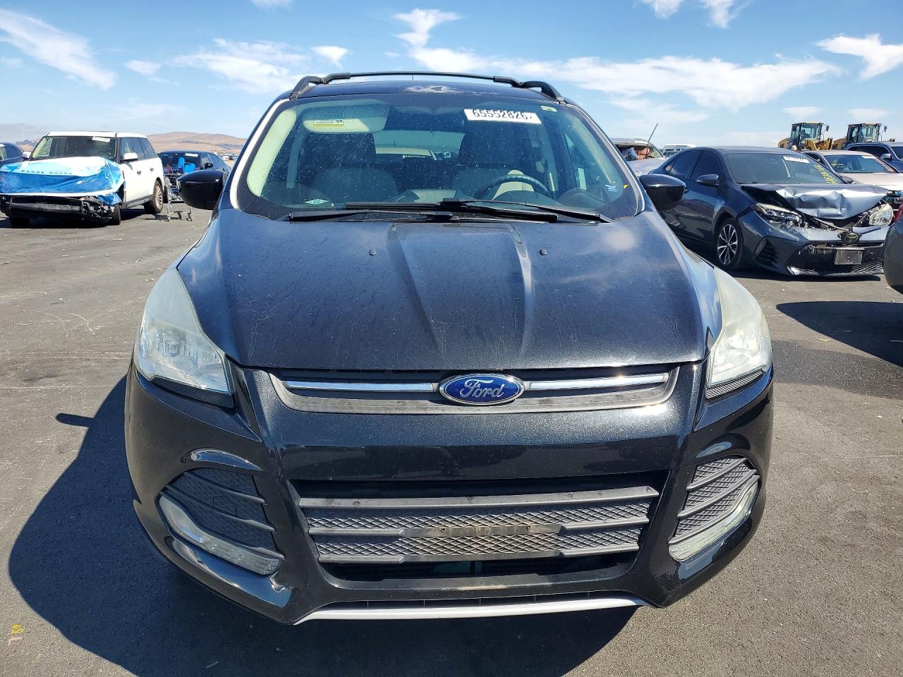 2013 Ford Escape Se Black vin: 1FMCU0G9XDUD18109