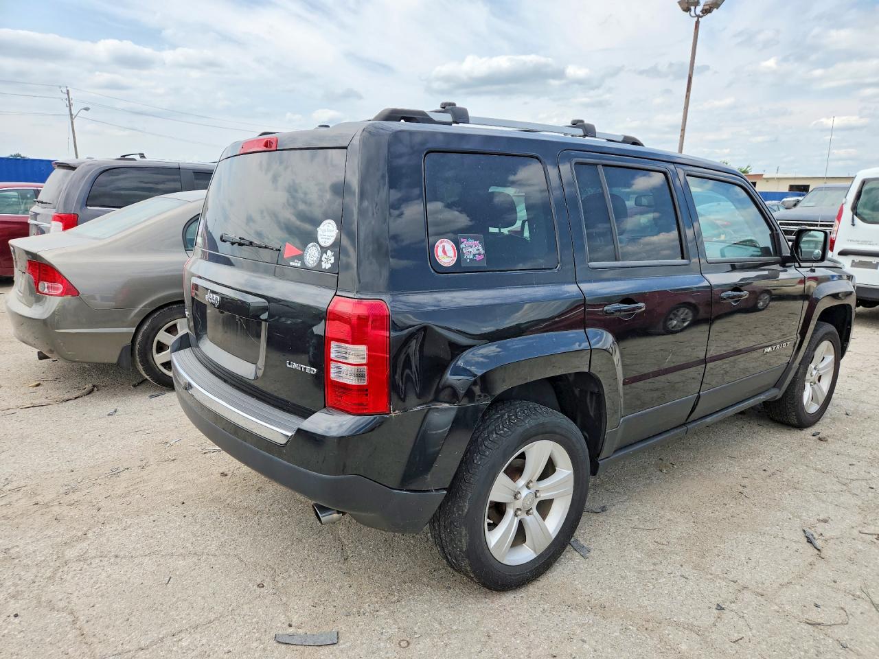 2012 Jeep Patriot Limited Black vin: 1C4NJRCB5CD622045
