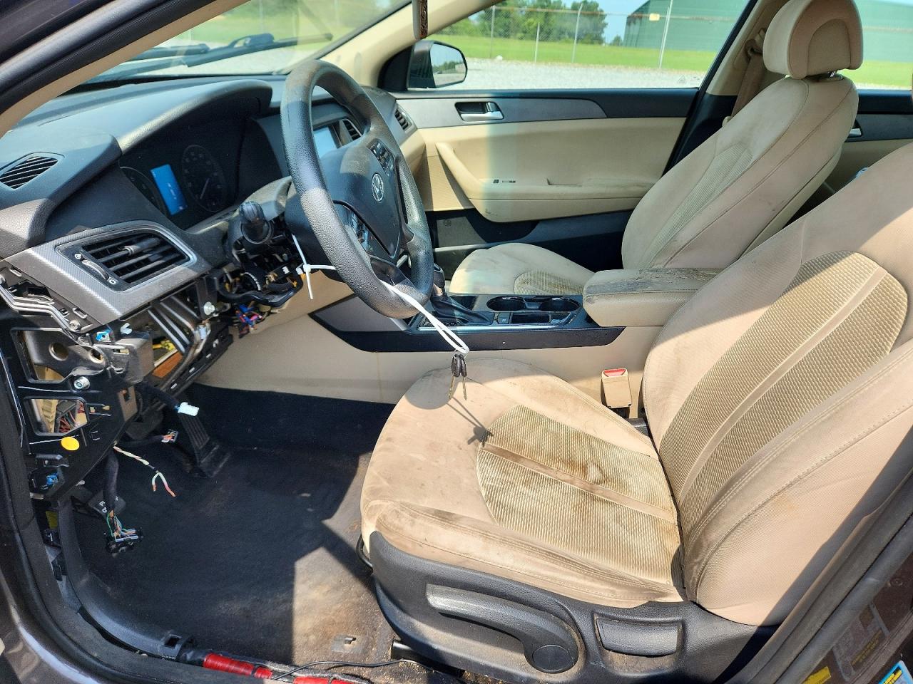 2015 Hyundai Sonata Se Brown vin: 5NPE24AF1FH137440