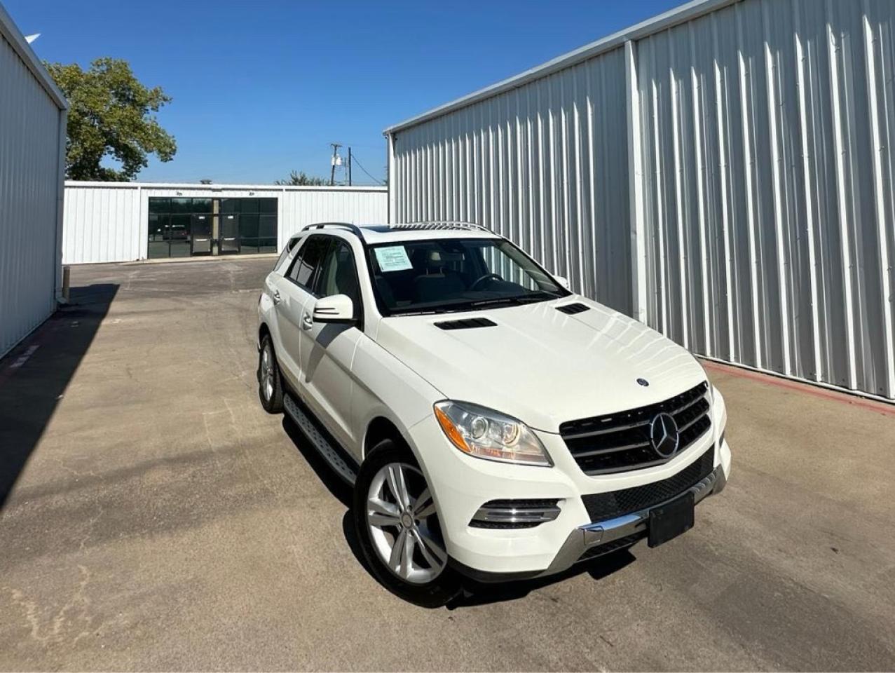 2013 Mercedes-benz Ml 350 4matic White vin: 4JGDA5HB1DA198133