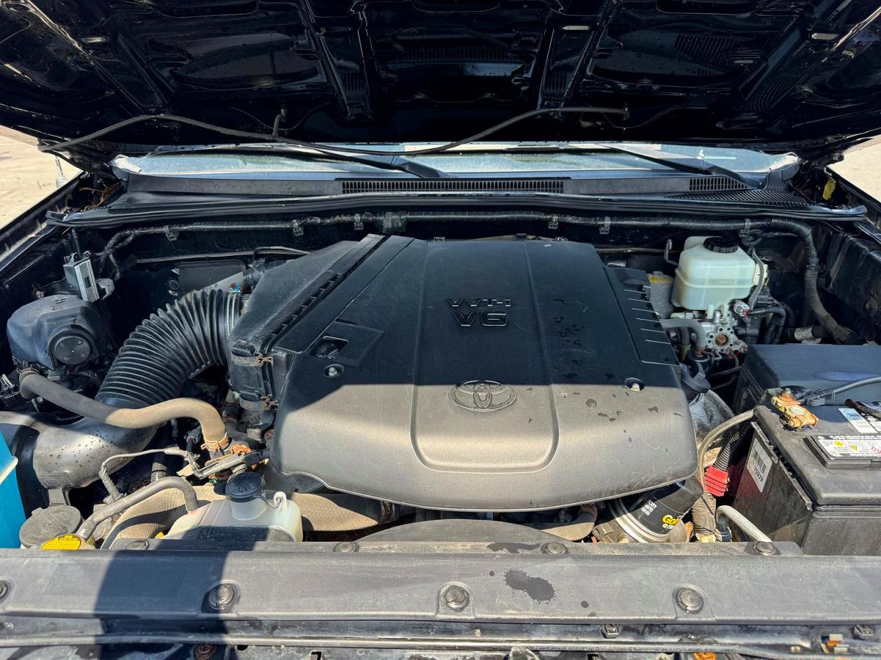 2015 Toyota Tacoma V6 Black vin: 3TMLU4EN3FM173207