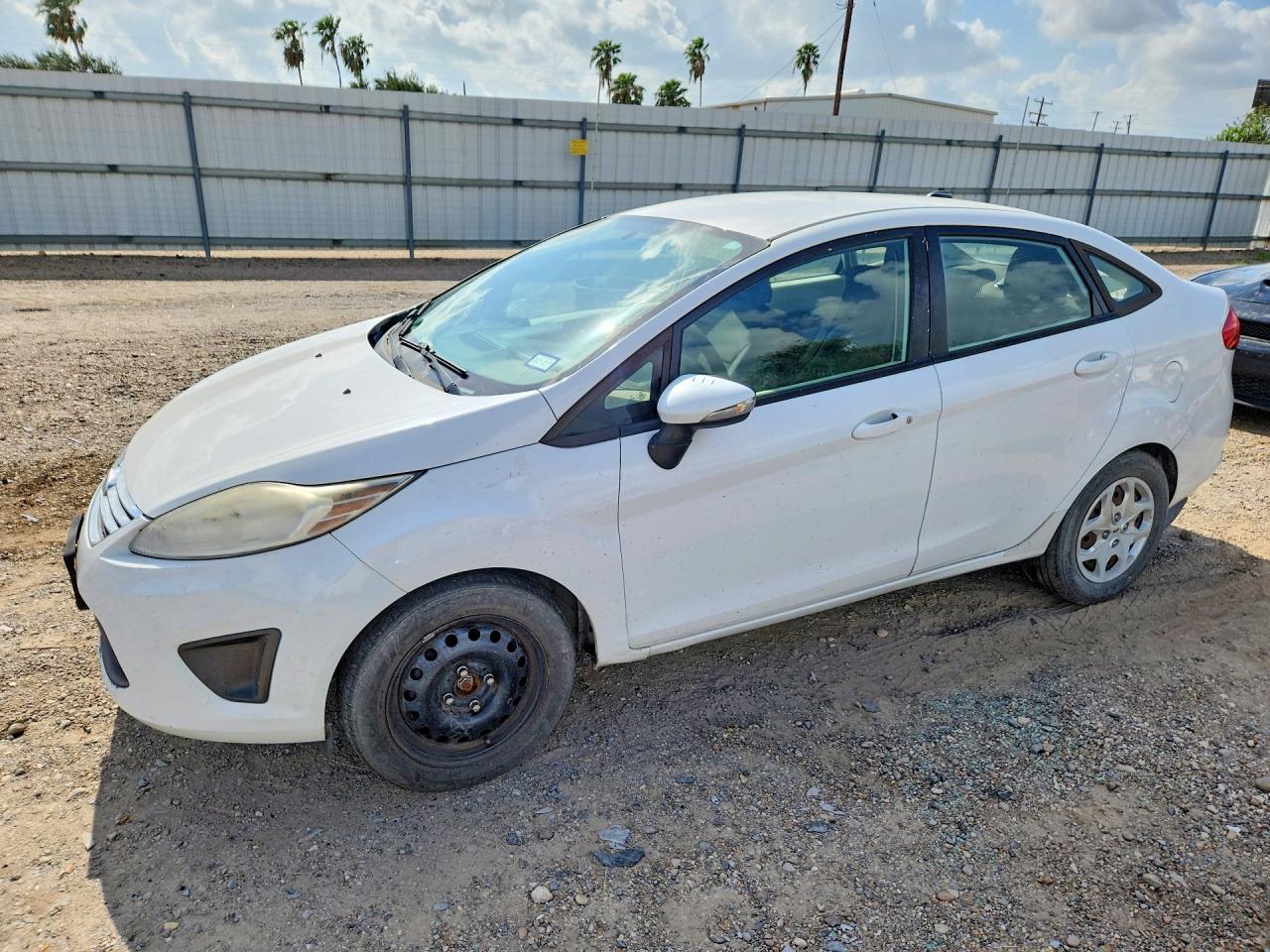 2013 Ford Fiesta Se White vin: 3FADP4BJ8DM223552