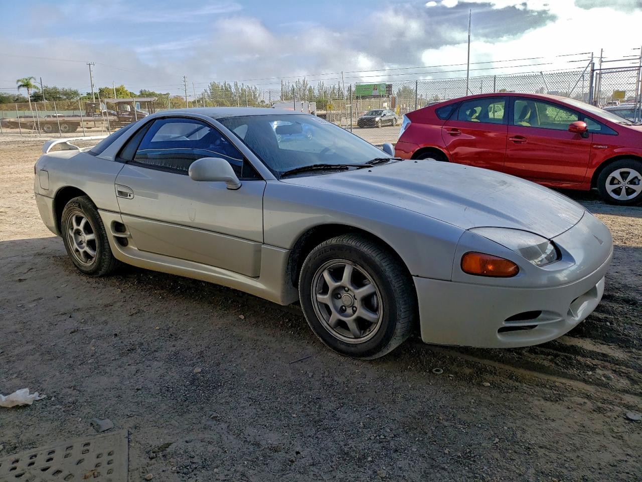 1994 Mitsubishi 3000 Gt White vin: JA3AM54J9RY009818