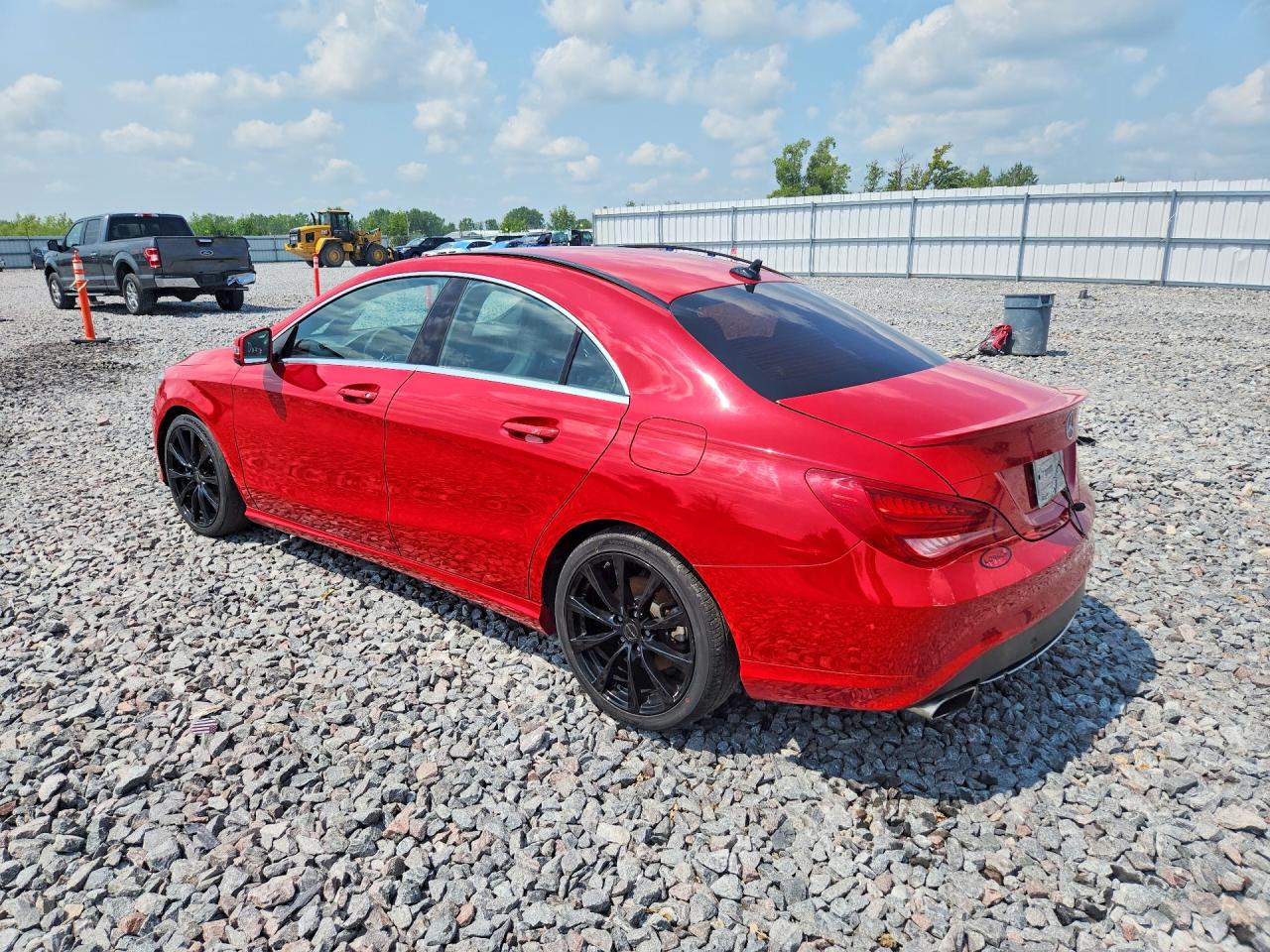 2014 Mercedes-benz Cla 250 4matic Red vin: WDDSJ4GB8EN120097