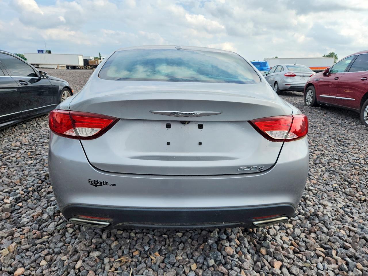 2015 Chrysler 200 S Silver vin: 1C3CCCBB2FN559716