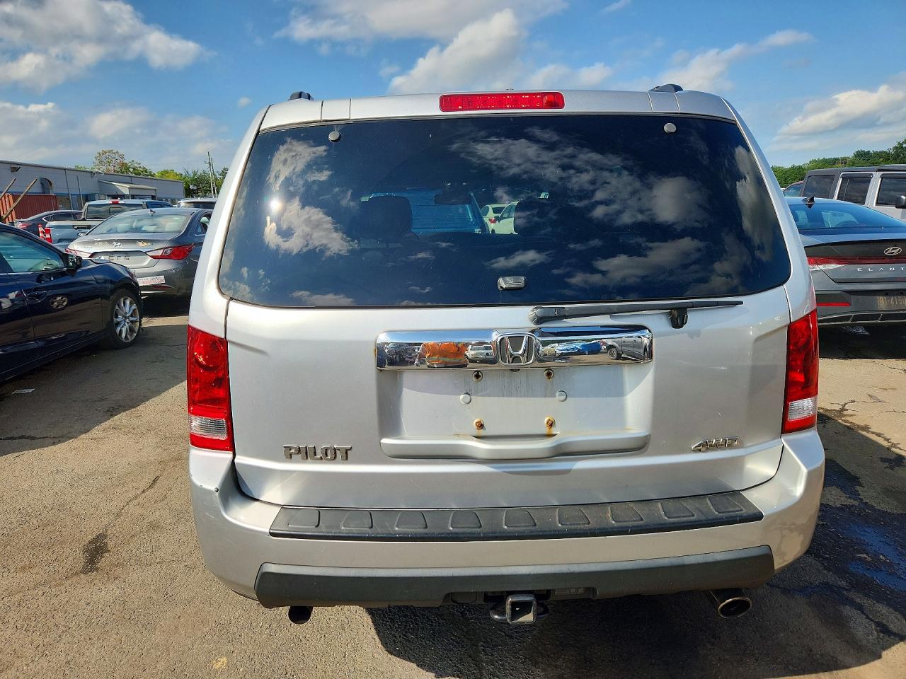 2010 Honda Pilot Exl Silver vin: 5FNYF4H68AB029024