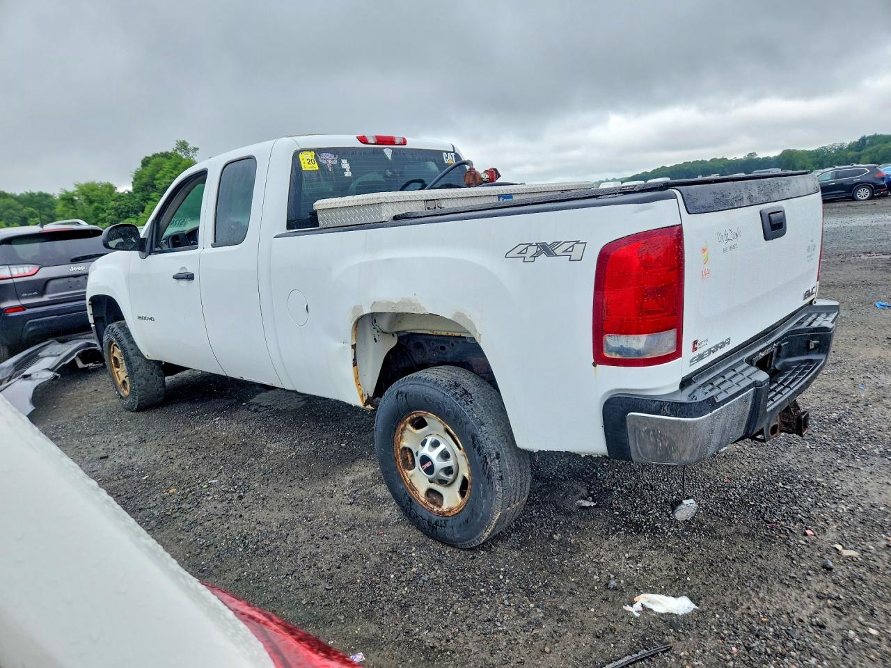 2011 Gmc Sierra K2500 Heavy Duty Белый vin: 1GT22ZCG0BZ361341