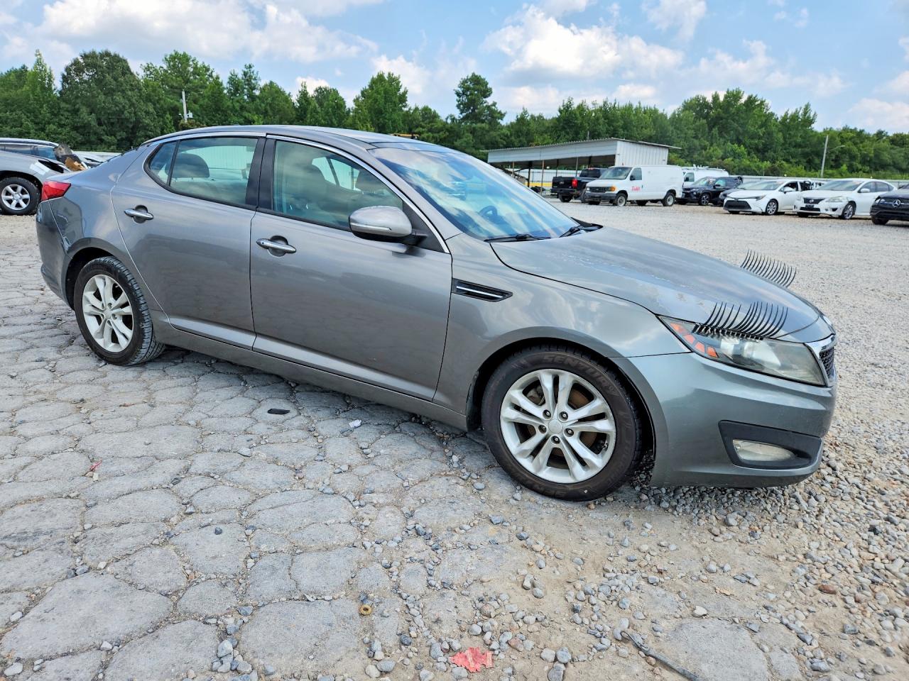 2013 Kia Optima Ex Gray vin: 5XXGN4A72DG155916