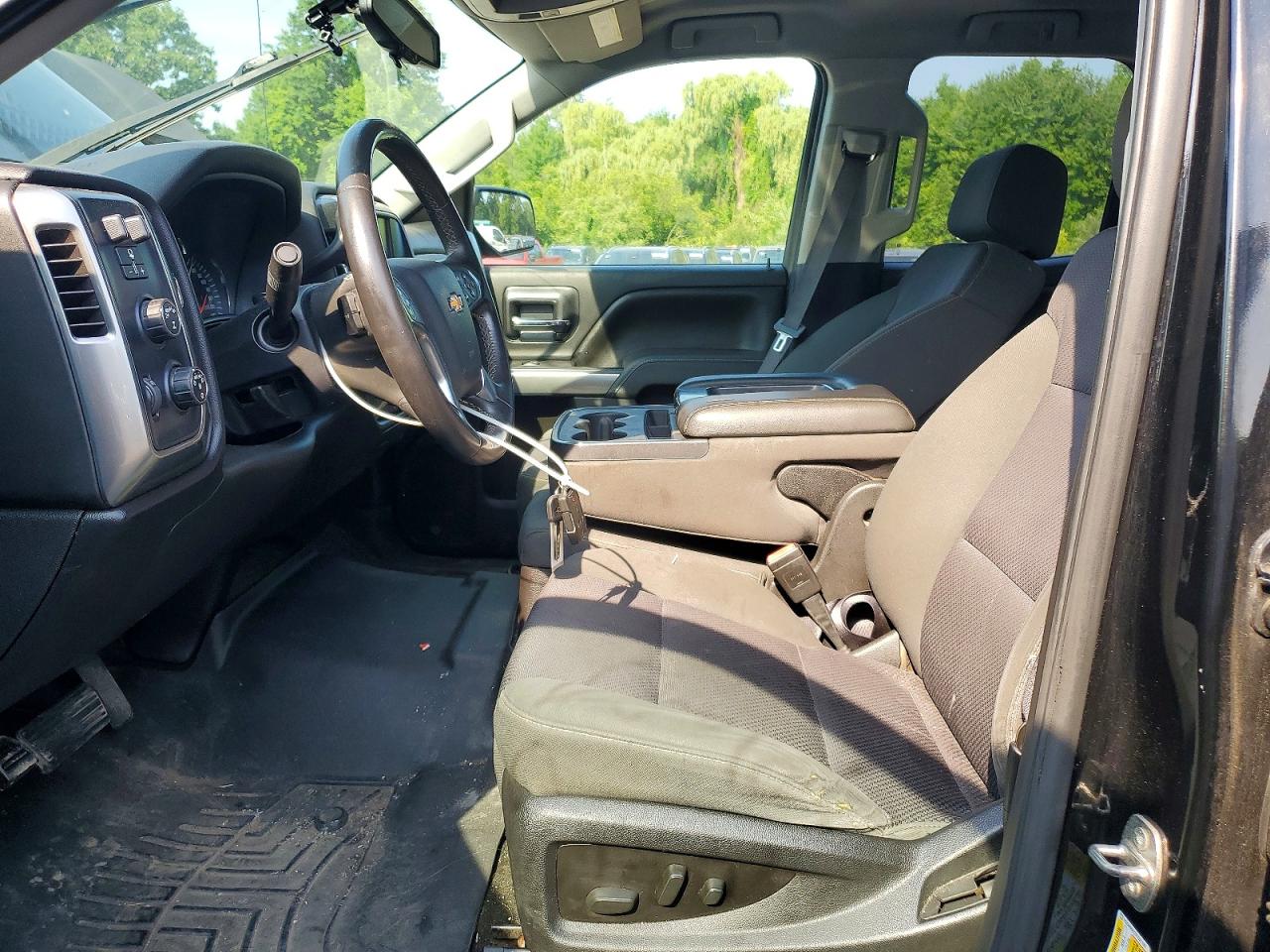 2015 Chevrolet Silverado K1500 Lt Черный vin: 1GCVKREC7FZ321187