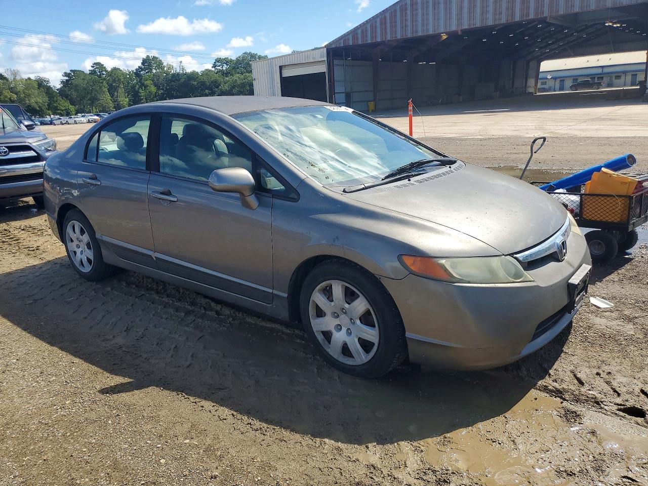 2008 Honda Civic Lx Tan vin: 1HGFA165X8L022535