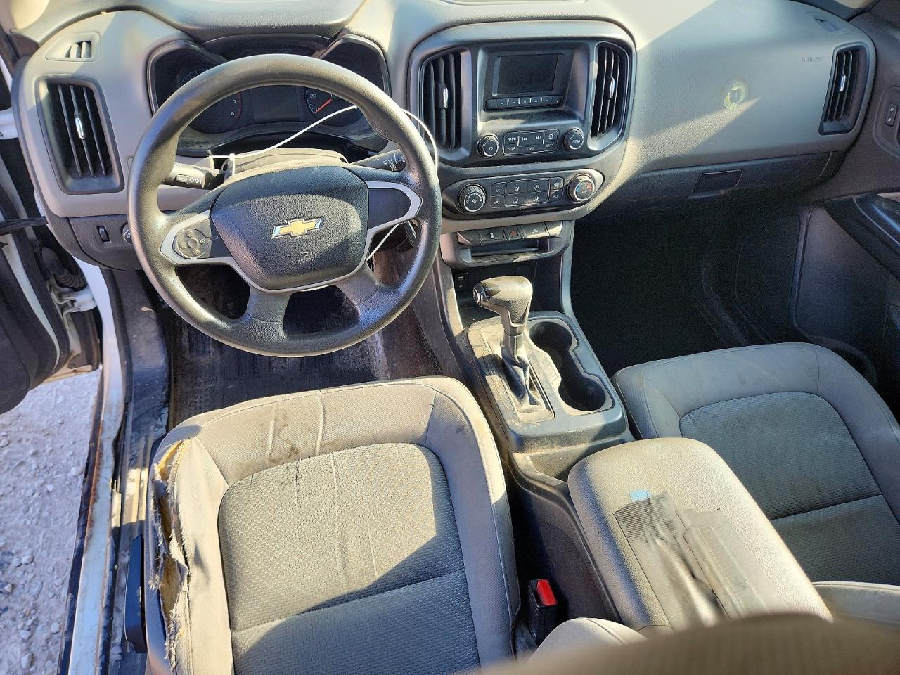 2015 Chevrolet Colorado White vin: 1GCHSAEA2F1217797