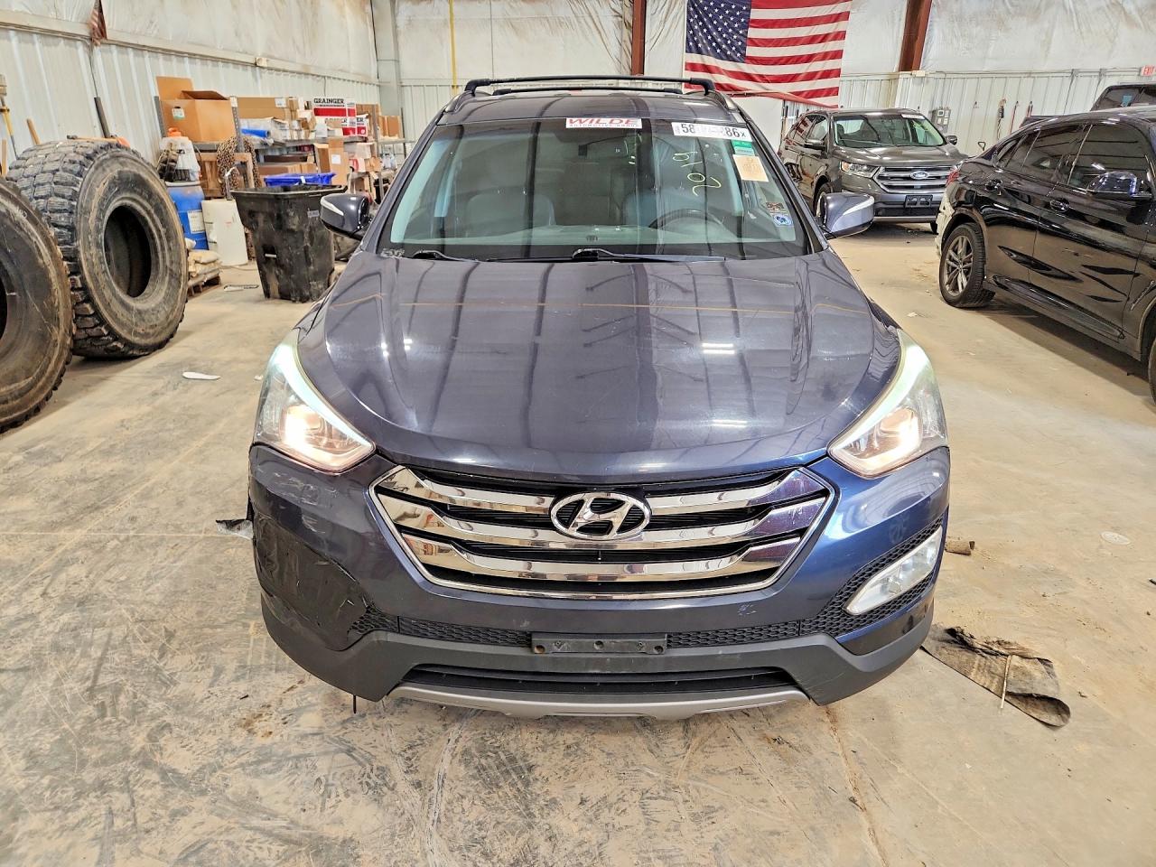 2013 Hyundai Santa Fe Sport 2.4l Gray vin: 5XYZUDLB0DG106044