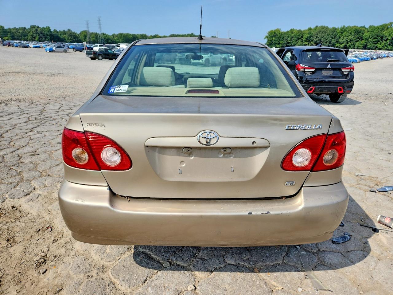 2006 Toyota Corolla Ce Tan vin: 1NXBR32EX6Z607108