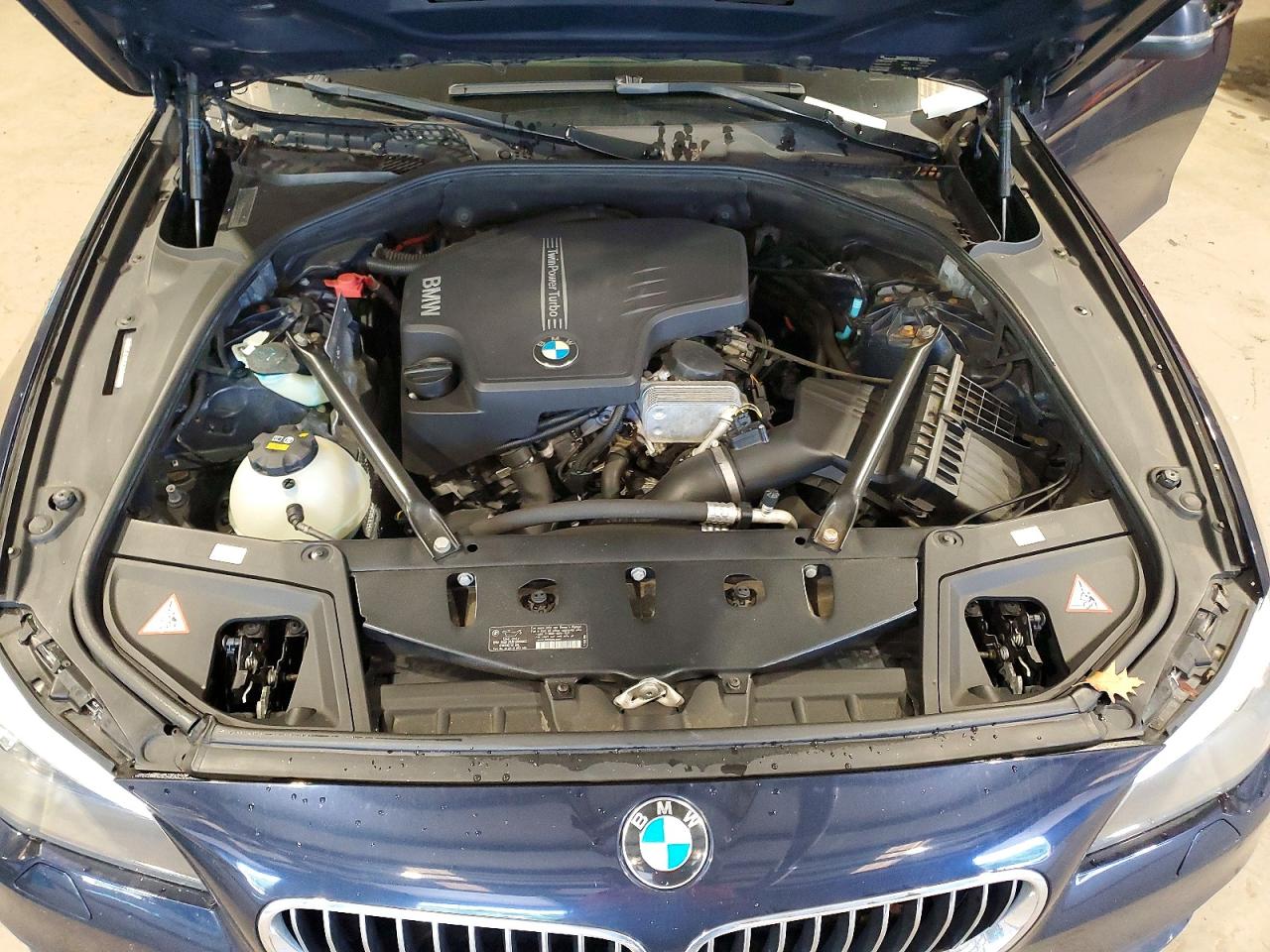 2014 Bmw 528 Xi Blue vin: WBA5A7C51ED619013