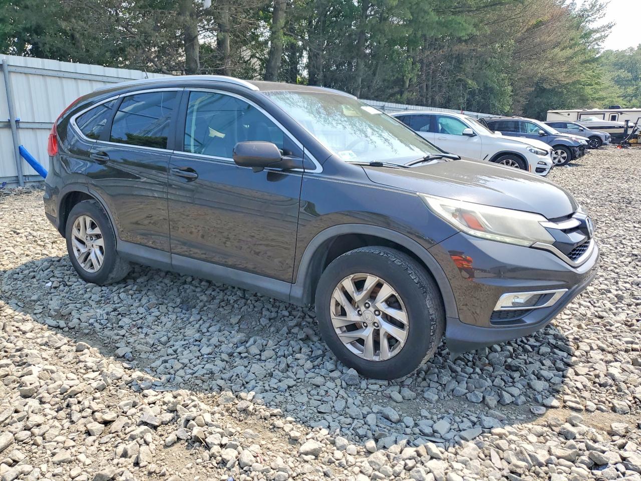 2015 Honda Cr-v Exl Charcoal vin: 5J6RM4H71FL095447