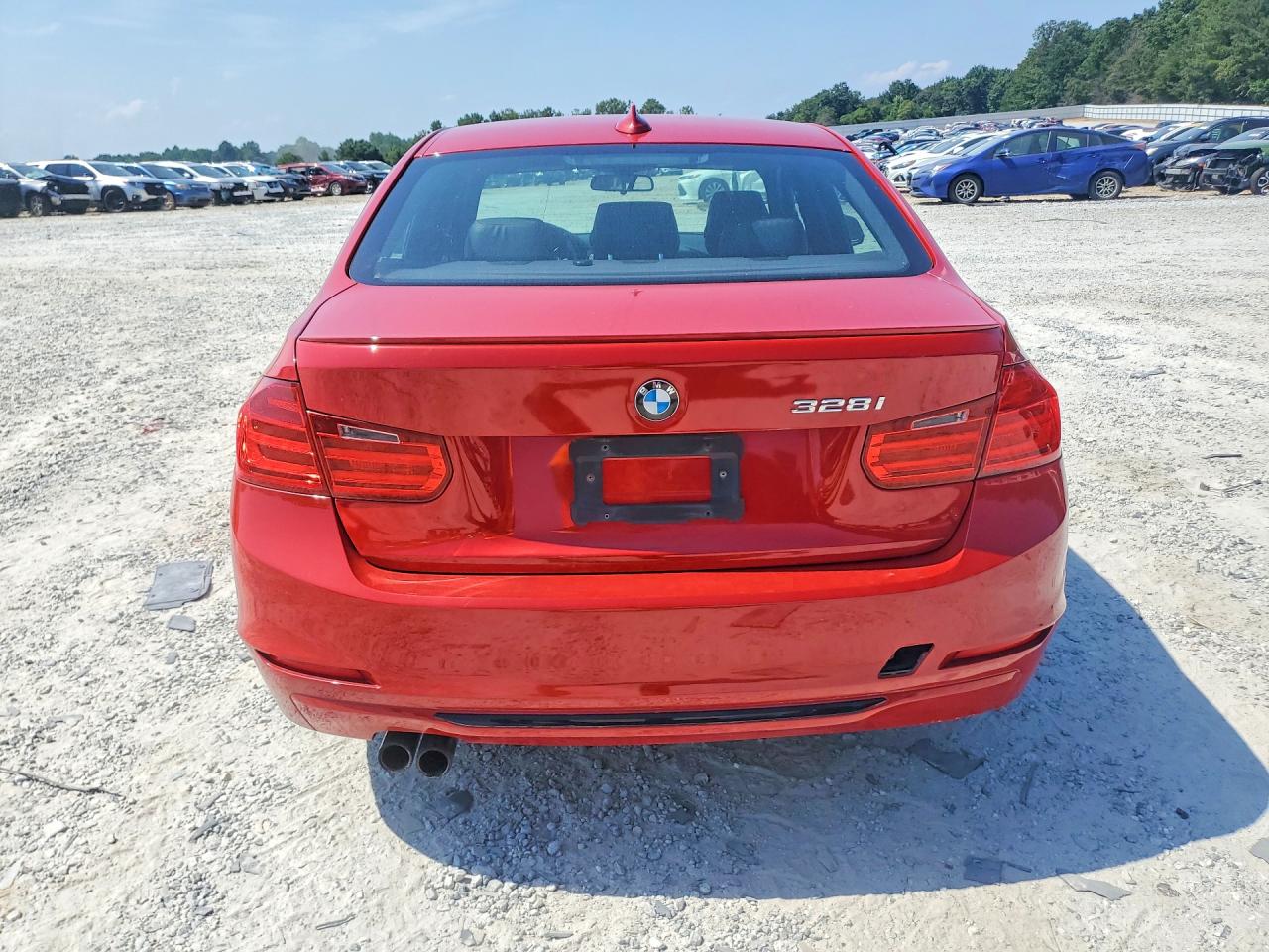 2014 Bmw 328 I Red vin: WBA3A5C55EP600586