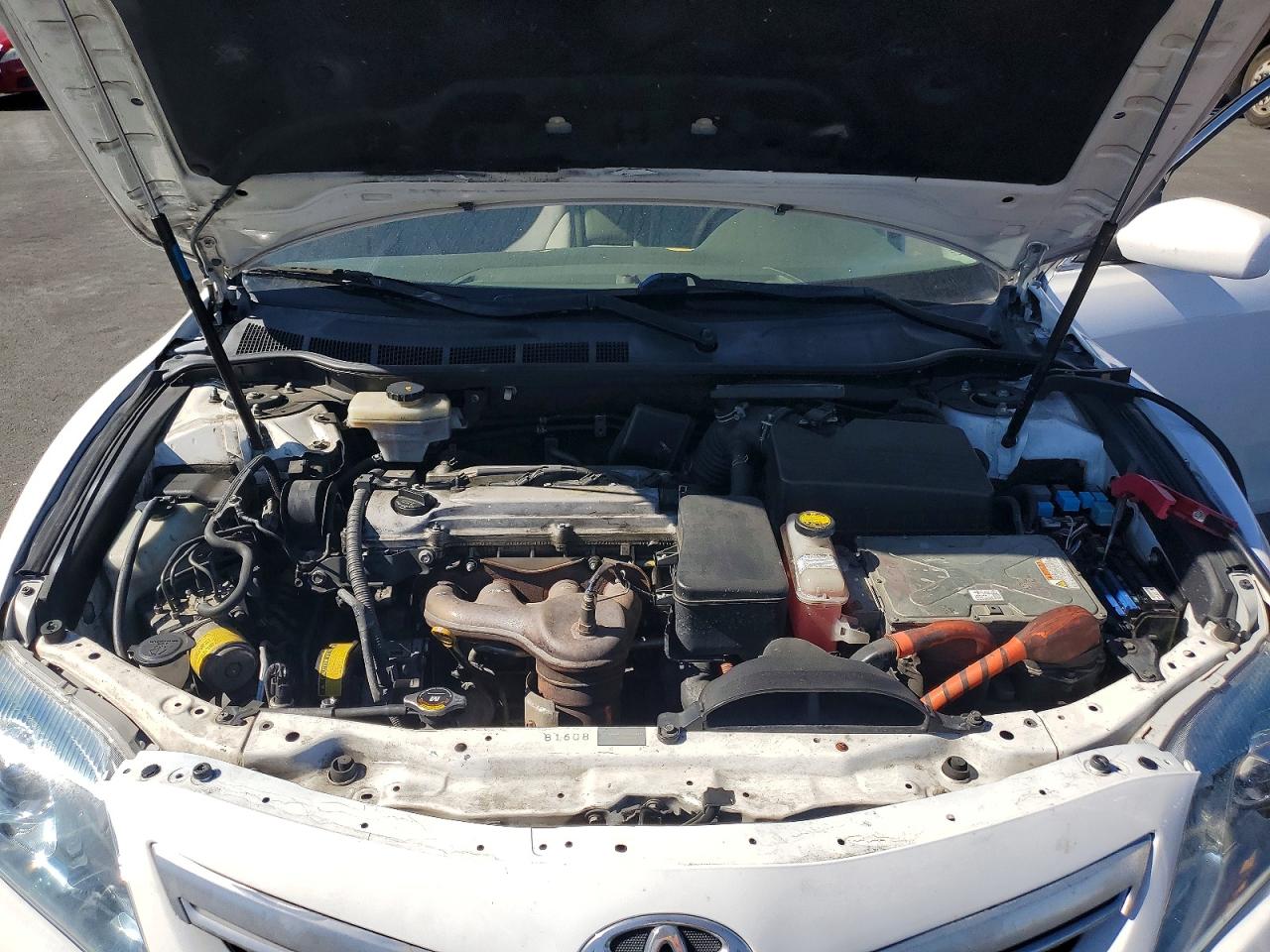 2011 Toyota Camry Hybrid Белый vin: 4T1BB3EK7BU135398
