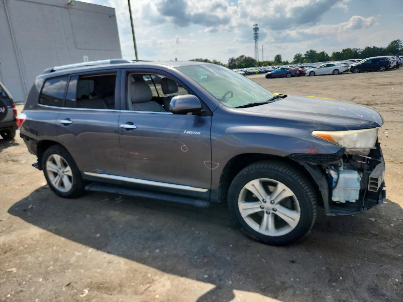 2012 Toyota Highlander Limited Gray vin: 5TDDK3EH2CS102932
